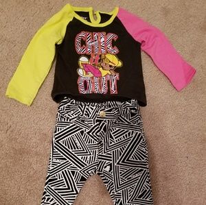 12m girls trukfit outfit